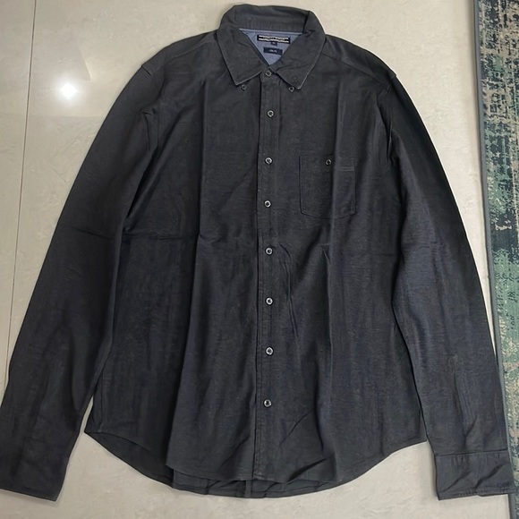 Tommy Hilfiger Other - Tommy Hilfiger slim fit charcoal grey shirt